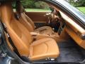 2008 Porsche 911 Natural Brown Interior Front Seat Photo