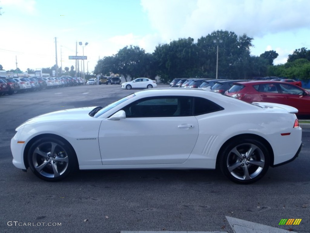 2014 Camaro LT/RS Coupe - Summit White / Gray photo #4