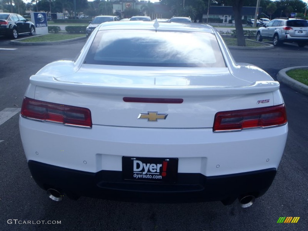 2014 Camaro LT/RS Coupe - Summit White / Gray photo #6