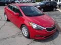 2014 Crimson Red Kia Forte EX  photo #2