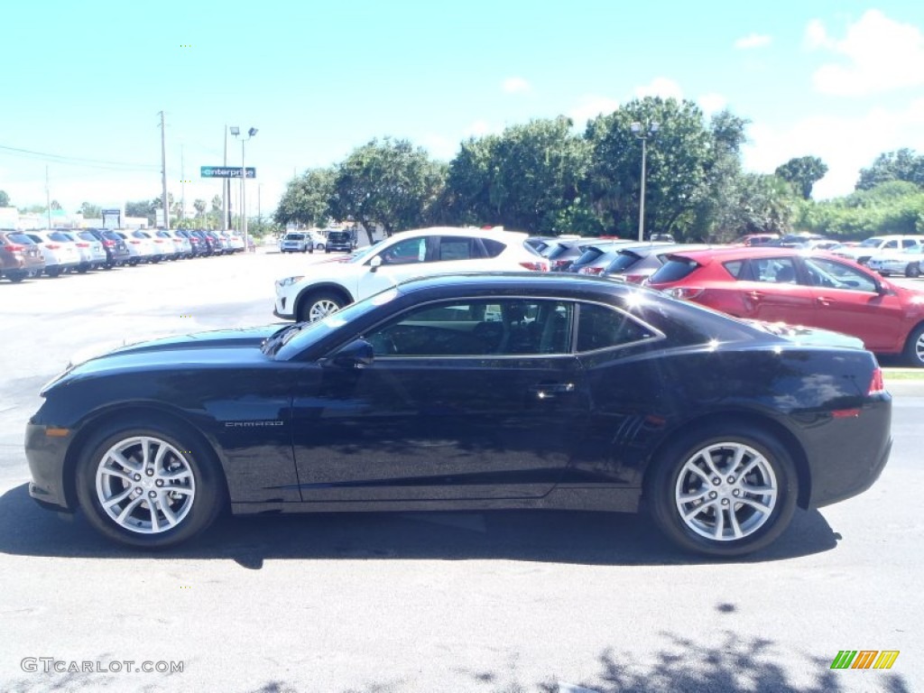 2014 Camaro LS Coupe - Black / Gray photo #3