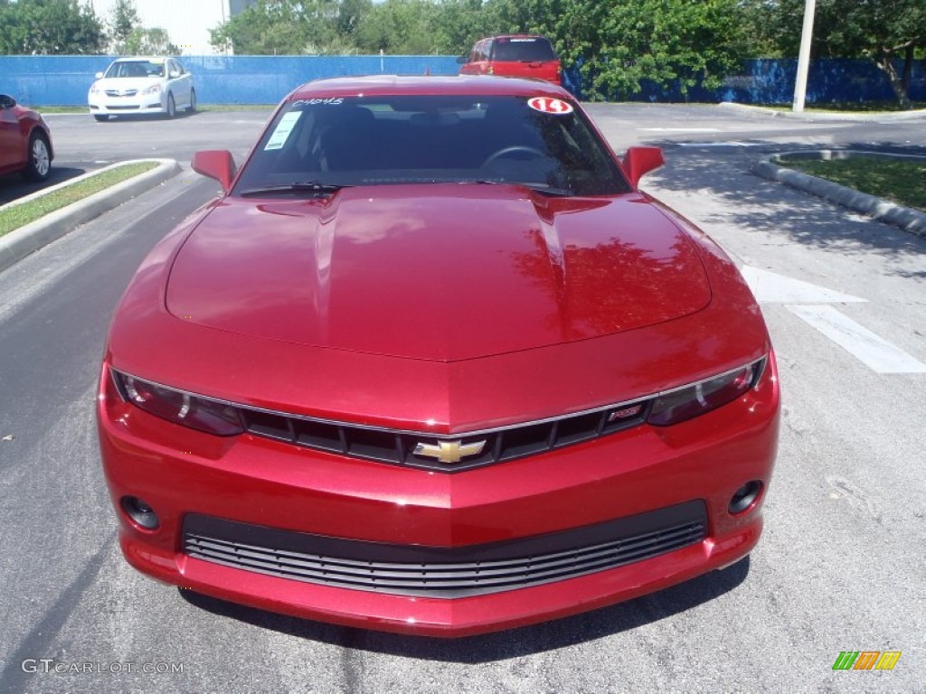 Crystal Red Tintcoat 2014 Chevrolet Camaro SS/RS Coupe Exterior Photo #84364206