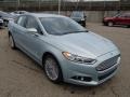 Front 3/4 View of 2014 Fusion Hybrid SE