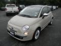 2012 Mocha Latte (Light Brown) Fiat 500 Lounge  photo #2