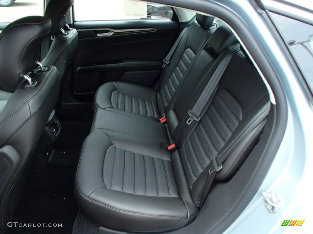 Charcoal Black Interior 2014 Ford Fusion Hybrid SE Photo #84364523