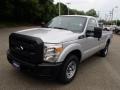 2014 Ingot Silver Metallic Ford F250 Super Duty XL Regular Cab  photo #4