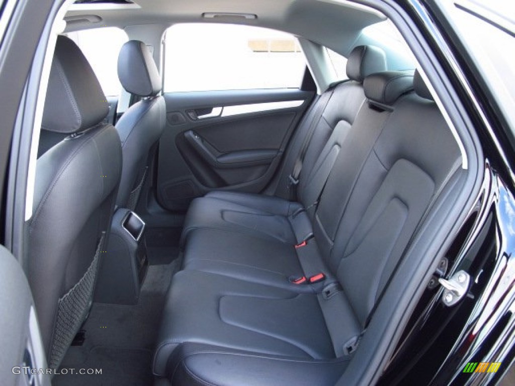 Black Interior 2014 Audi A4 2.0T Sedan Photo #84365265