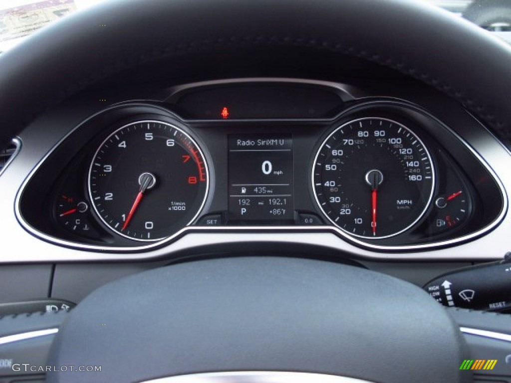 2014 Audi A4 2.0T Sedan Gauges Photo #84365445