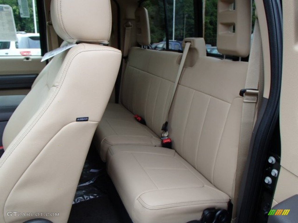 2014 Ford F250 Super Duty Lariat SuperCab 4x4 Rear Seat Photos