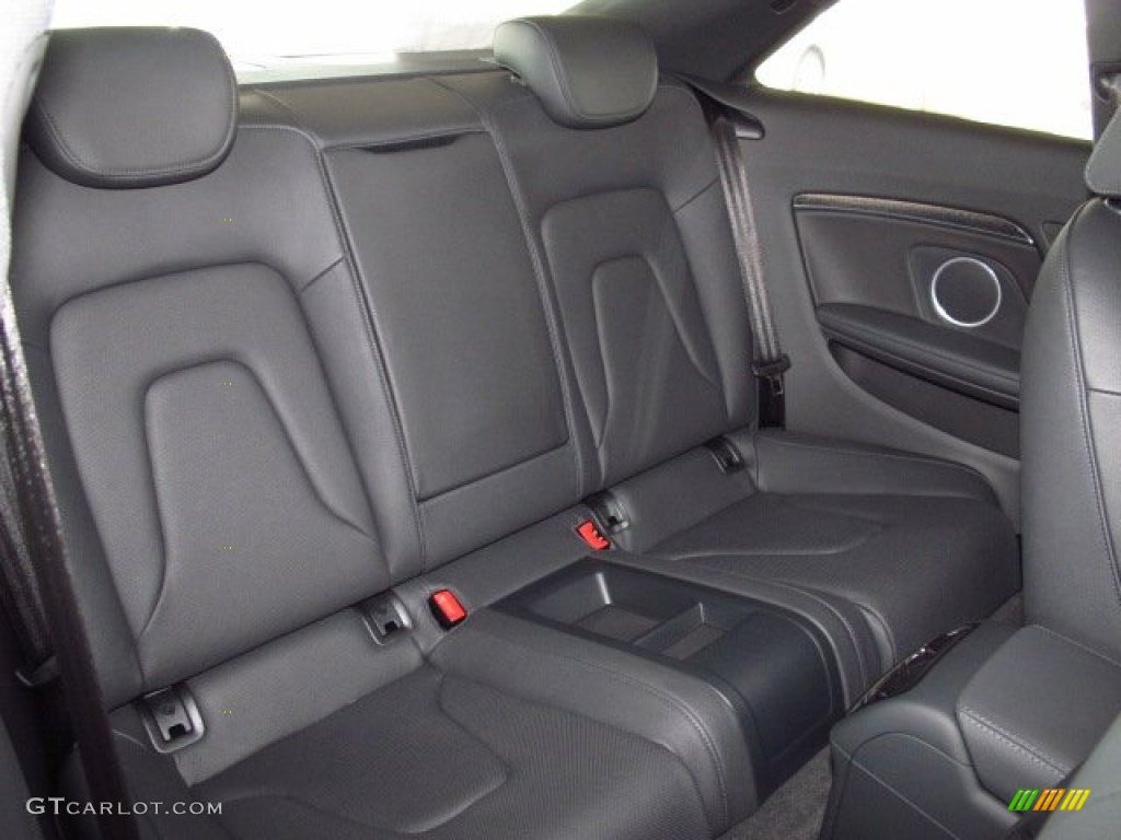 2014 Audi S5 3.0T Prestige quattro Coupe Rear Seat Photo #84365796