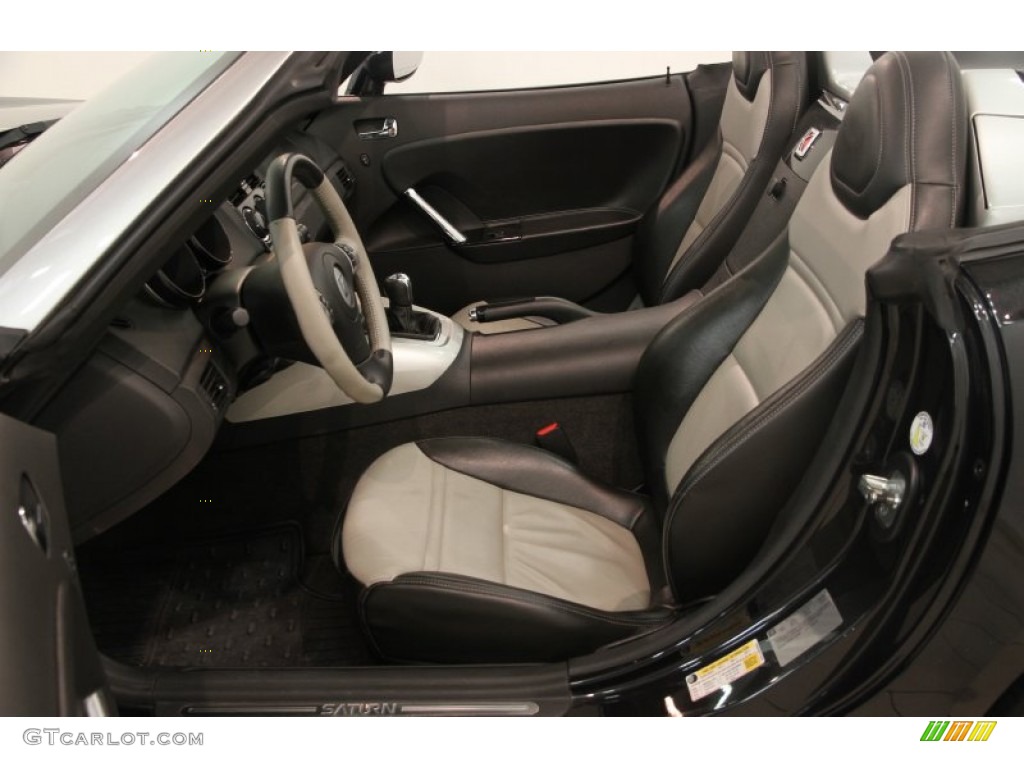 Light Titanium Interior 2008 Saturn Sky Roadster Photo #84366216