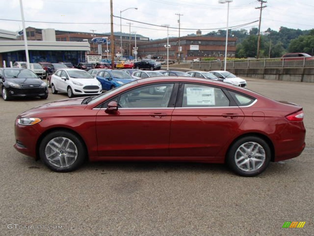 Sunset 2014 Ford Fusion SE Exterior Photo #84367140