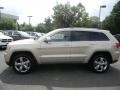 2011 White Gold Metallic Jeep Grand Cherokee Overland 4x4  photo #3
