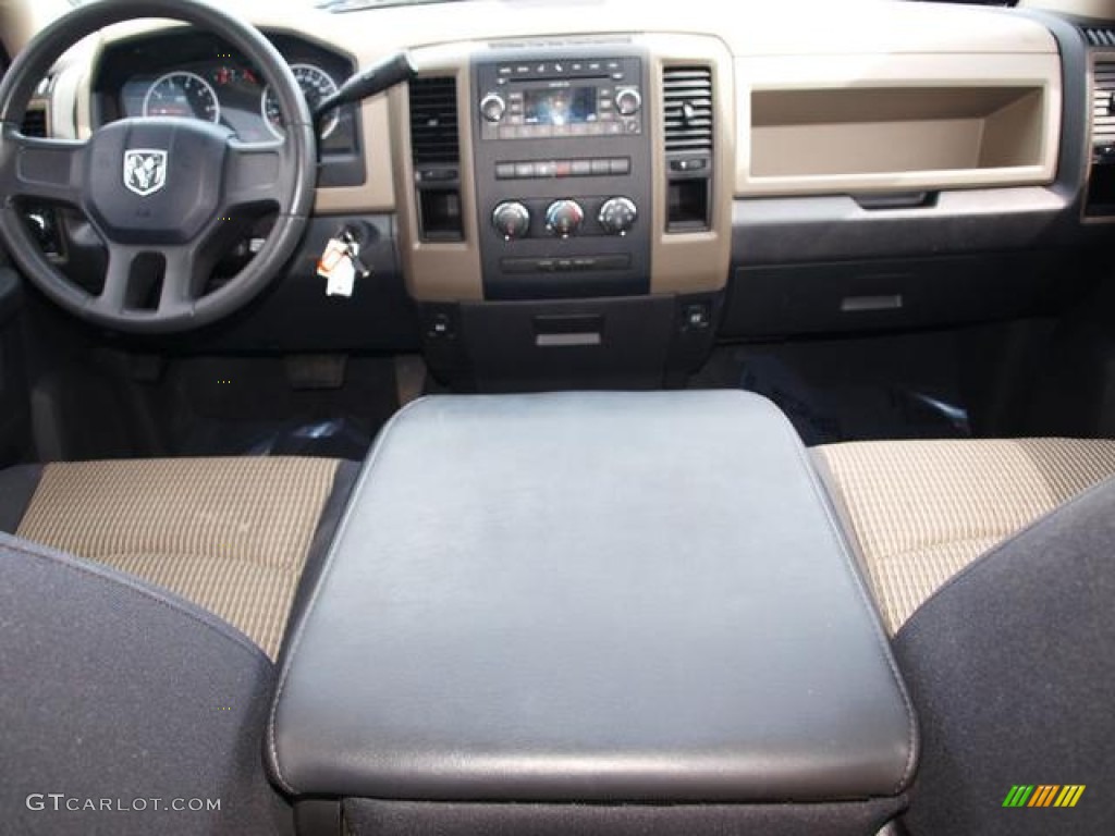2011 Ram 1500 ST Quad Cab - Rugged Brown Pearl / Dark Slate Gray/Medium Graystone photo #10