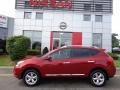 2011 Cayenne Red Nissan Rogue SV AWD  photo #2
