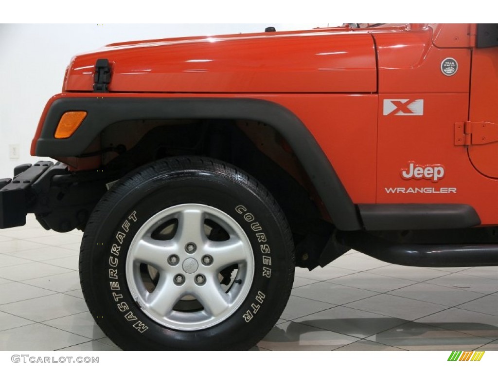 2006 Jeep Wrangler X 4x4 Wheel Photo #84368838