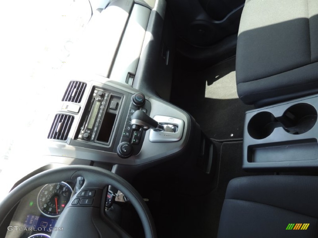 2011 CR-V LX - Urban Titanium Metallic / Black photo #18