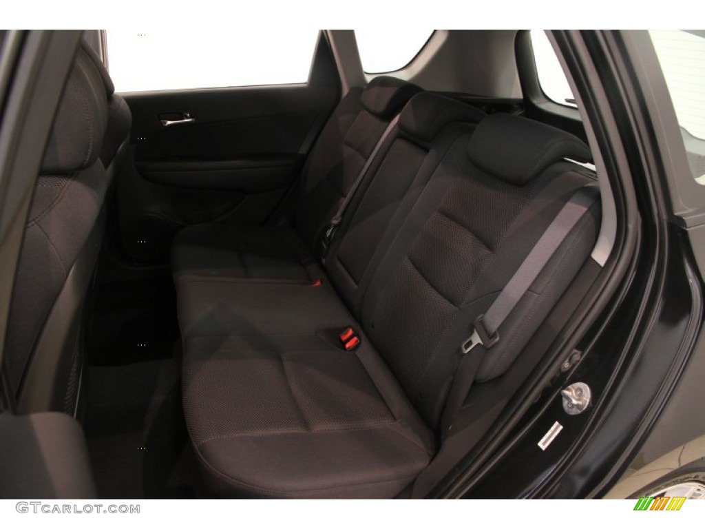 2009 Elantra Touring - Black Pearl / Black photo #12
