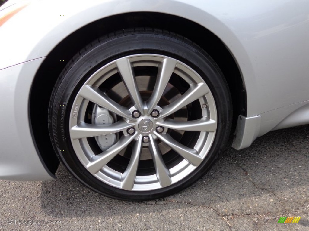 2010 Infiniti G 37 S Sport Convertible Wheel Photos
