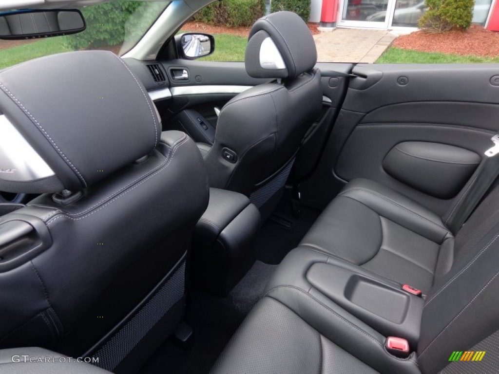 Graphite Interior 2010 Infiniti G 37 S Sport Convertible Photo #84370242