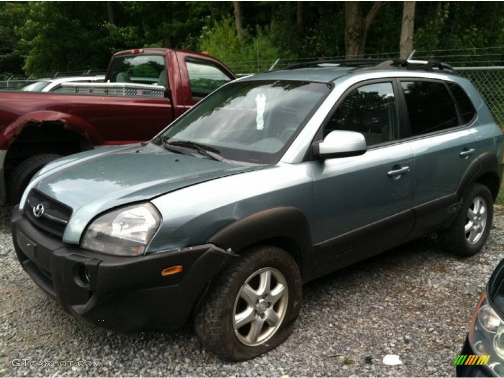 Alpine Frost Light Blue Hyundai Tucson