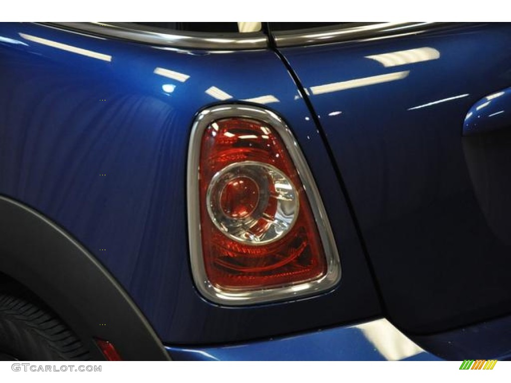 2013 Cooper S Hardtop - Lightning Blue Metallic / Carbon Black photo #20