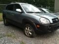 2005 Alpine Frost Light Blue Hyundai Tucson GLS V6  photo #5