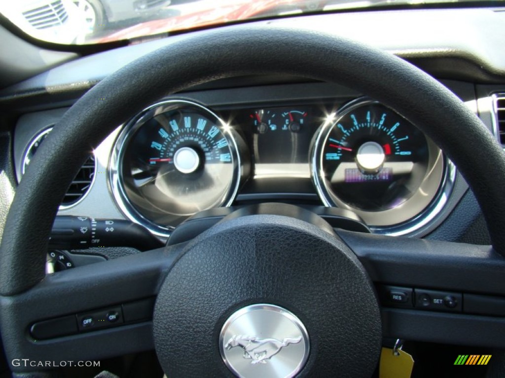 2011 Mustang V6 Coupe - Red Candy Metallic / Charcoal Black photo #15