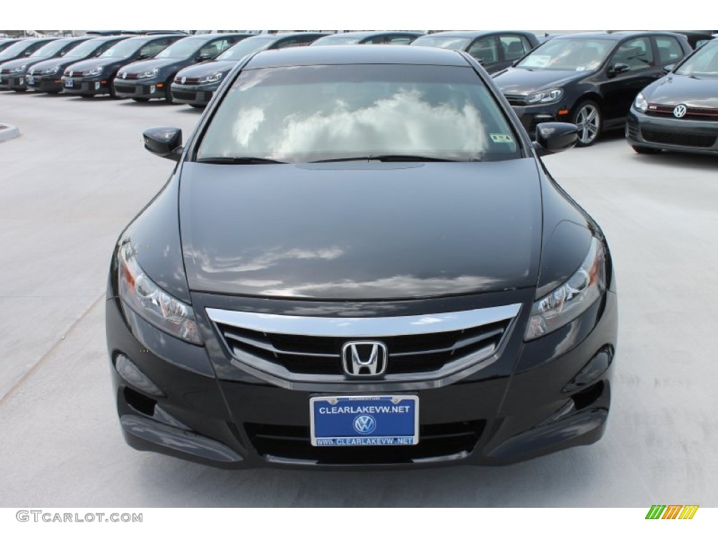 2011 Accord LX-S Coupe - Crystal Black Pearl / Black photo #2