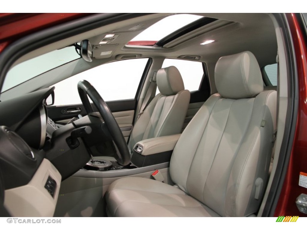 Sand Interior 2010 Mazda CX-7 s Grand Touring AWD Photo #84373812