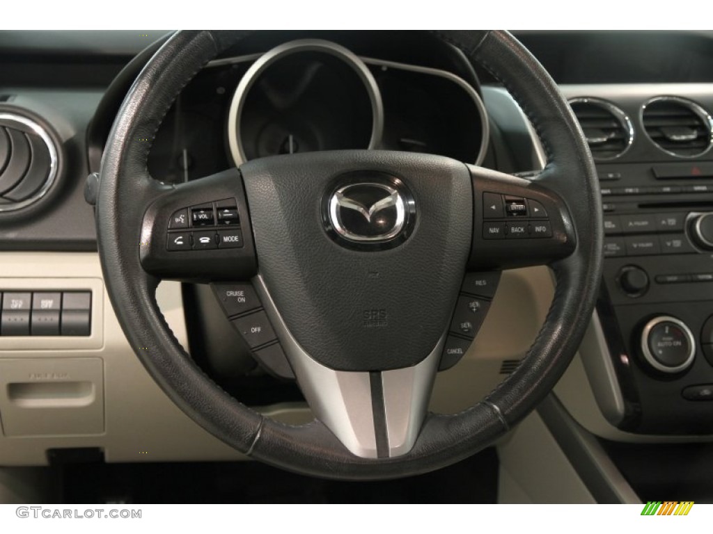 2010 Mazda CX-7 s Grand Touring AWD Steering Wheel Photos