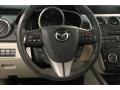 2010 Mazda CX-7 Sand Interior Steering Wheel Photo