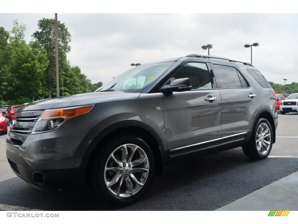 2012 Explorer Limited 4WD - Sterling Gray Metallic / Medium Light Stone photo #6