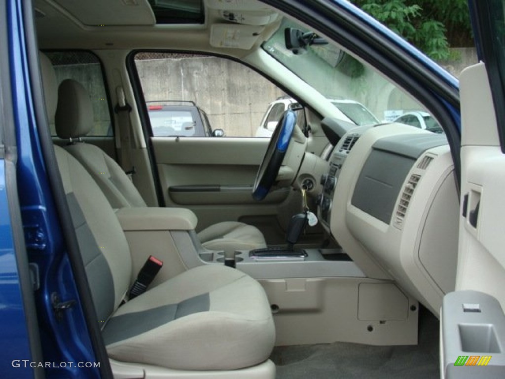 2008 Escape XLT 4WD - Vista Blue Metallic / Stone photo #25