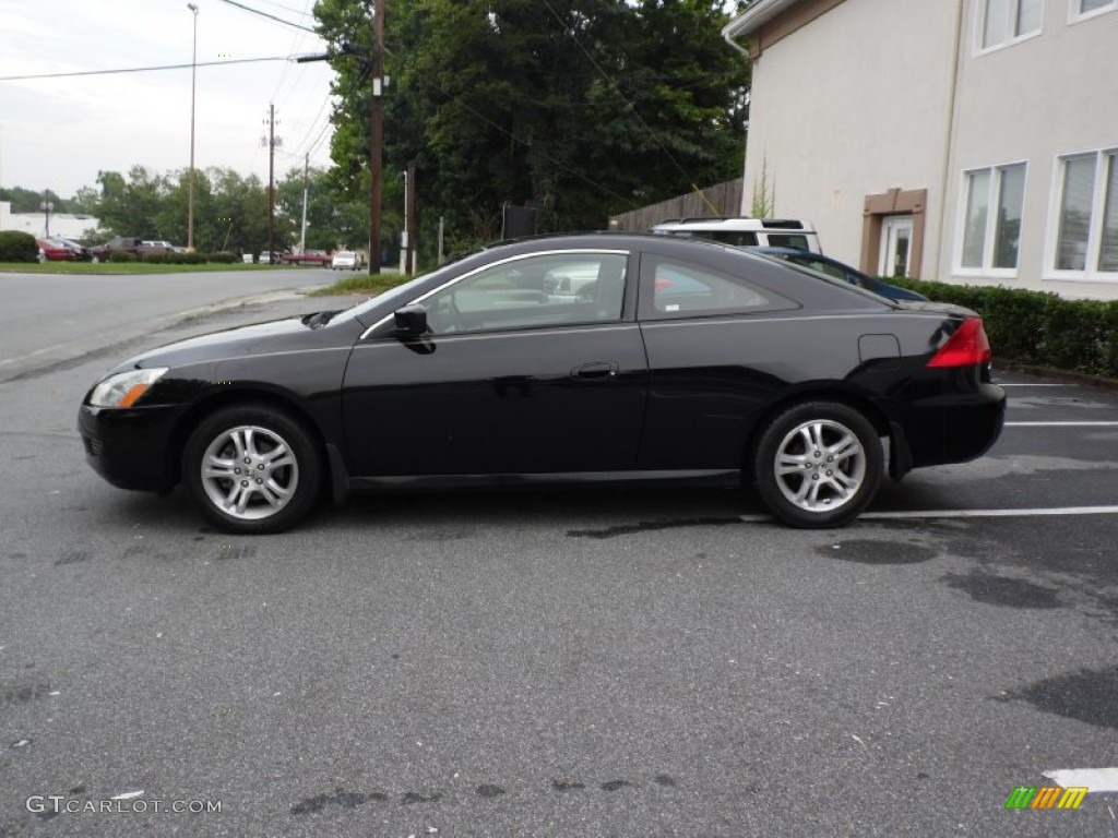 Nighthawk Black Pearl 2006 Honda Accord EX Coupe Exterior Photo #84375759