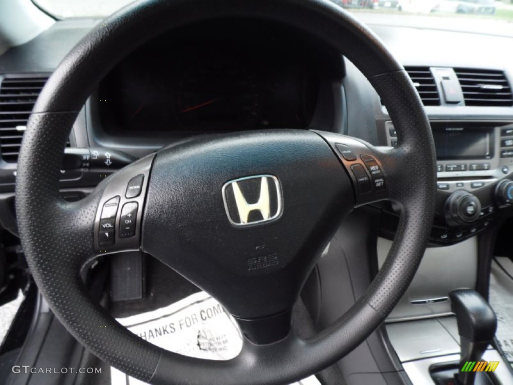 2006 Honda Accord EX Coupe Steering Wheel Photos