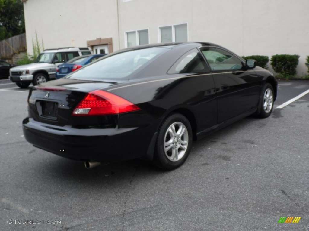 2006 Accord EX Coupe - Nighthawk Black Pearl / Gray photo #30