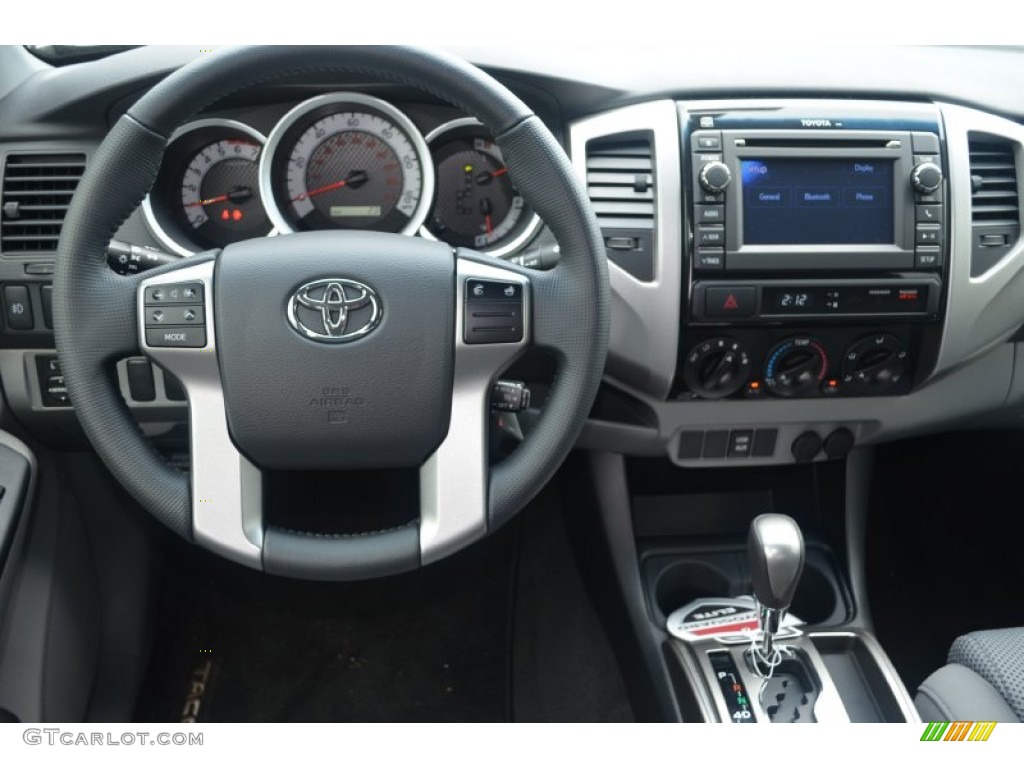 2013 Toyota Tacoma V6 TRD Sport Prerunner Double Cab Graphite Dashboard Photo #84376512