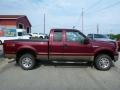 2005 Dark Toreador Red Metallic Ford F250 Super Duty FX4 SuperCab 4x4  photo #6