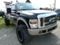 2008 Black Ford F350 Super Duty King Ranch Crew Cab 4x4  photo #7