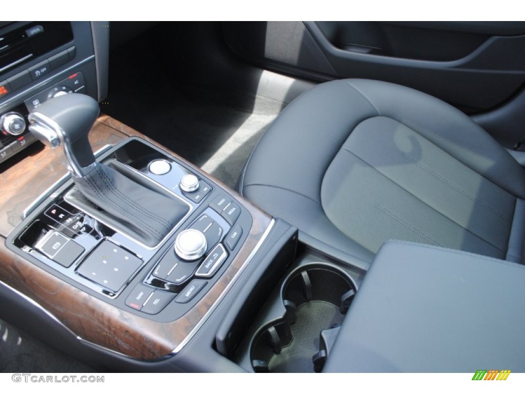 2014 A6 2.0T quattro Sedan - Oolong Gray Metallic / Black photo #15