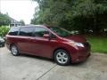 2011 Salsa Red Pearl Toyota Sienna LE  photo #16