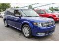 2013 Deep Impact Blue Metallic Ford Flex SEL AWD  photo #6