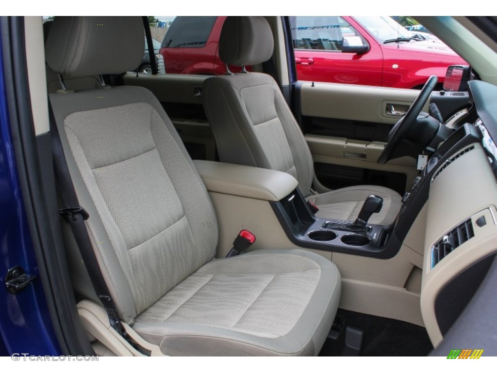 2013 Flex SEL AWD - Deep Impact Blue Metallic / Dune photo #8