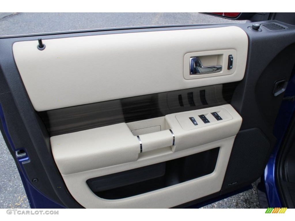 2013 Flex SEL AWD - Deep Impact Blue Metallic / Dune photo #9