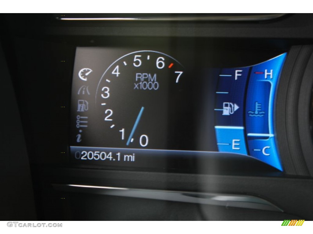 2013 Flex SEL AWD - Deep Impact Blue Metallic / Dune photo #13