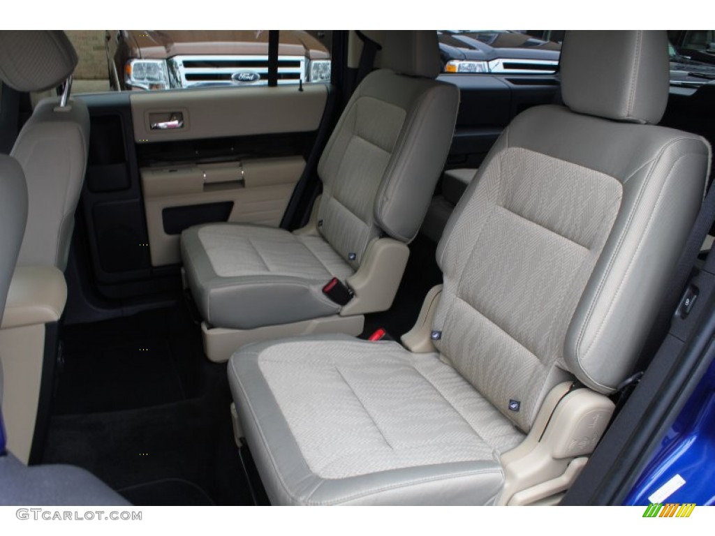2013 Flex SEL AWD - Deep Impact Blue Metallic / Dune photo #16