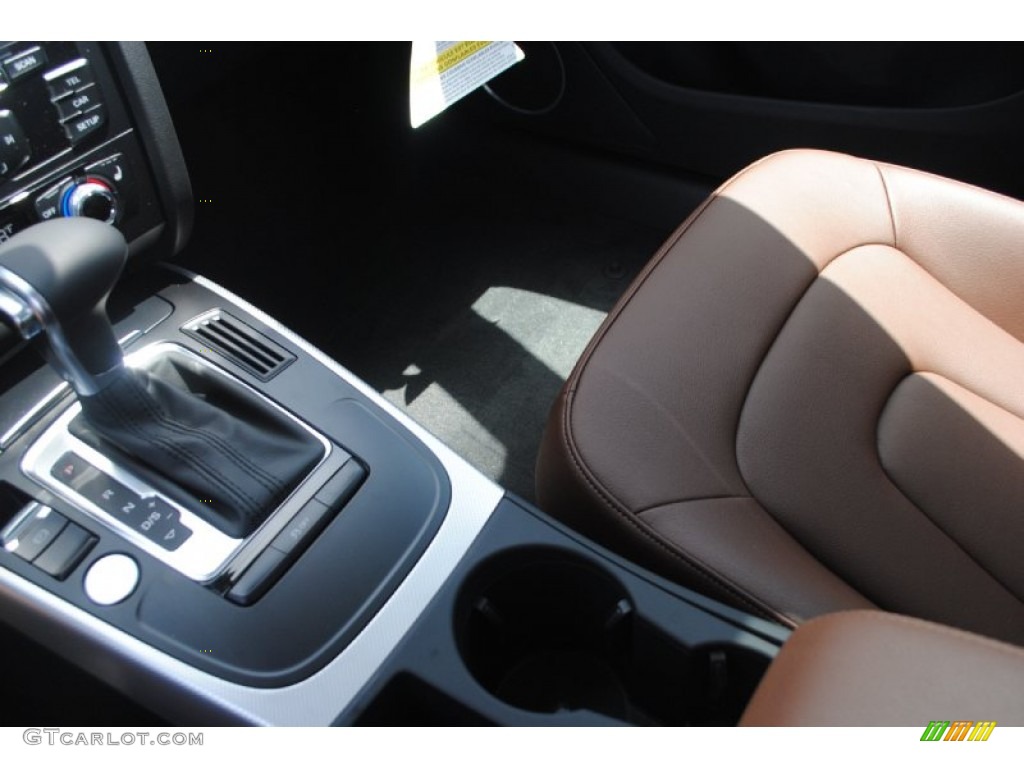 2014 A4 2.0T quattro Sedan - Monsoon Grey Metallic / Chestnut Brown/Black photo #20