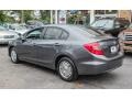 2012 Polished Metal Metallic Honda Civic HF Sedan  photo #3