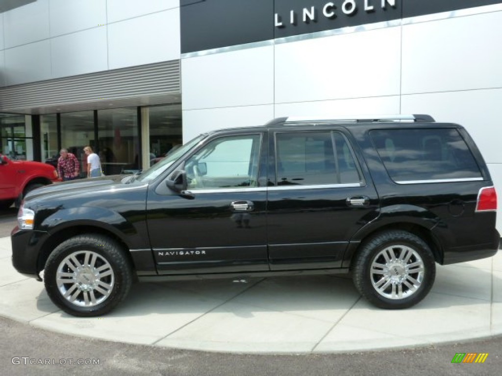 Black 2008 Lincoln Navigator Limited Edition 4x4 Exterior Photo #84380124